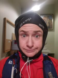 Trail runner in kit