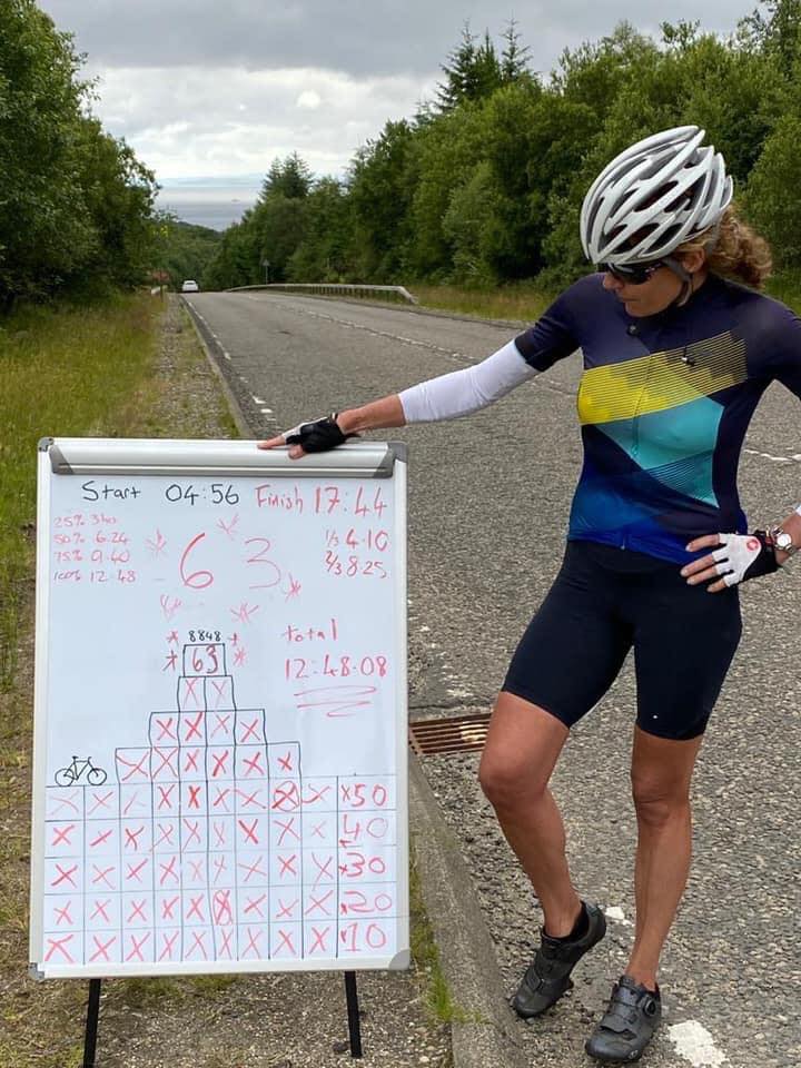 Fiona Cockburn Everesting